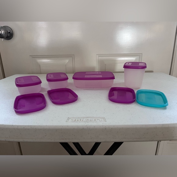 Tupperware Storage Container Set - Picture 2 of 7